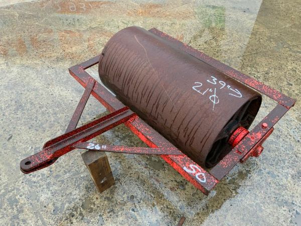 OLD STYLE CAST IRON TOW BEHIND ROLLER. 379583986