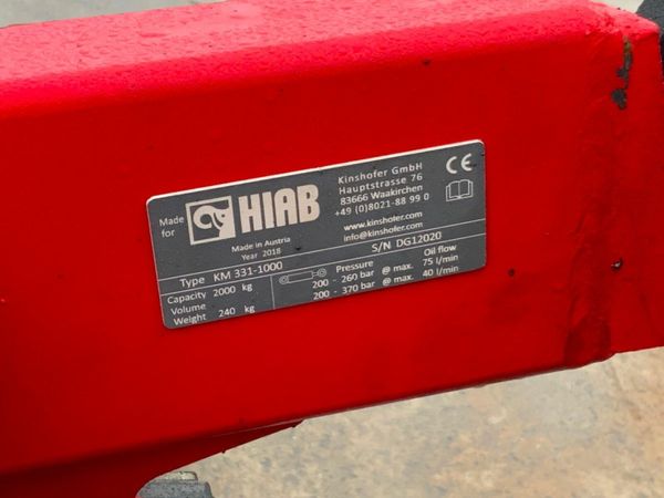 HIAB / KINSHOFER Km331 BLOCK GRAB.......175w. 379676332