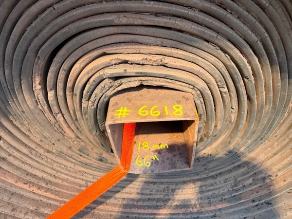 18mm rubber conveyor matting... 66 inch wide ....6 379779391