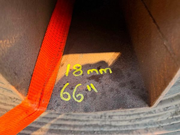 18mm rubber conveyor matting... 66 inch wide ....6 379779394