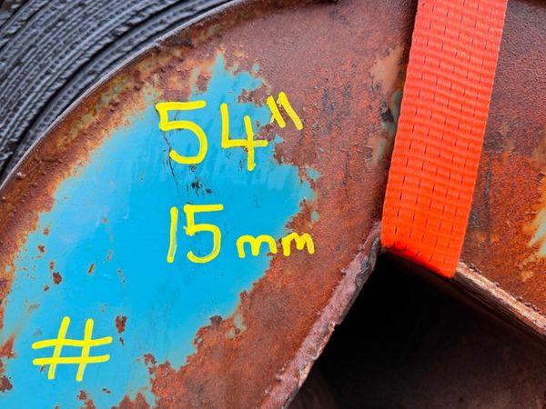 15mm rubber 54 inch conveyor matting.....5415 379780434