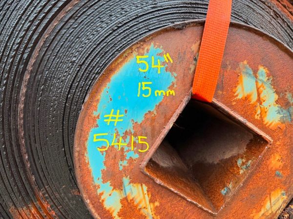 15mm rubber 54 inch conveyor matting.....5415 379780436