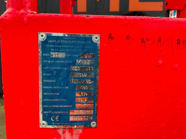 LAING SS130 ACCESS PODIUM PLATFORM.......4758v. 379868176