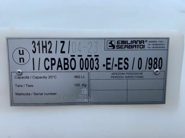 960lts FUEL STORAGE / DELIVERY BOWSER.....2102h. 379882956