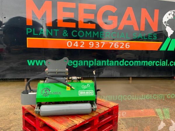 NEW SOLMEK Bm800 FLAIL mower hedge cutter ...3117. 379898124