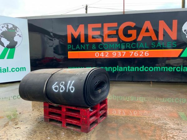 68" WIDE 16mm REINFORCE RUBBER MATTING.6816. 379809716