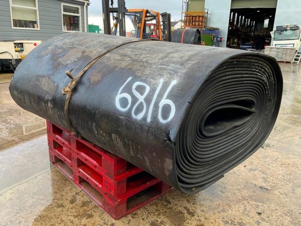 68" WIDE 16mm REINFORCE RUBBER MATTING.6816. 379809725