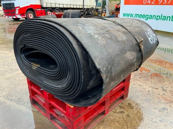 68" WIDE 16mm REINFORCE RUBBER MATTING.6816. 379809727