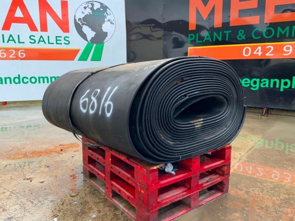 68" WIDE 16mm REINFORCE RUBBER MATTING.6816. 379809728