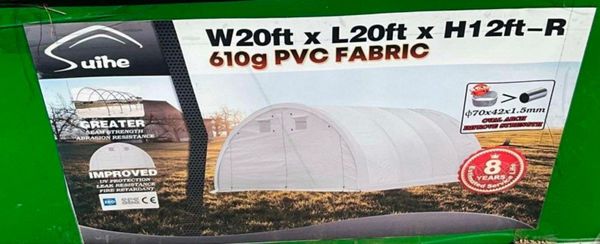 20ft x 20ft DOMED STORAGE SHELTER TENTS.....2203. 379967575