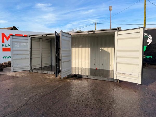 UNUSED 20ft SHIPPING CONTAINER....4 SIDE DOOR. 379908467