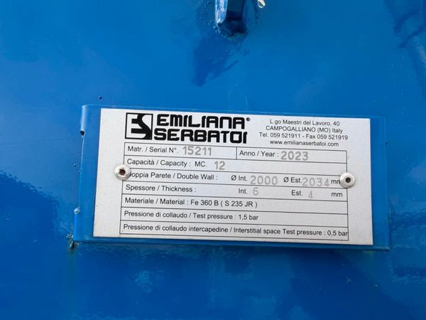 NEW 12,000 LITRES  FUEL BOWSER TANK ....2159H 379908648