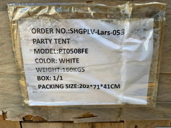 26ft  x 16.5ft  GARDEN MARQUEE / POPUP TENT...2242 379909335