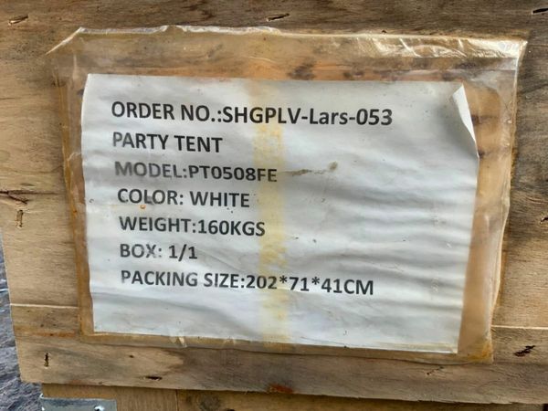 26ft  x 16.5ft  GARDEN MARQUEE / POPUP TENT...2242 379909339