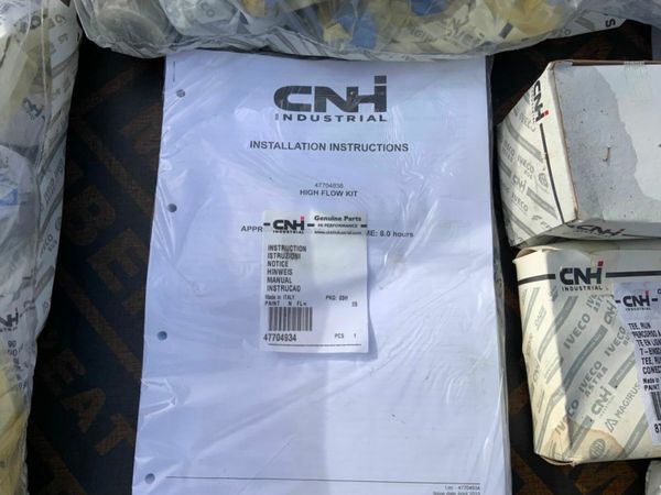 UNUSED CASE LOADER HI FLOW KIT.........47704938. 380131361