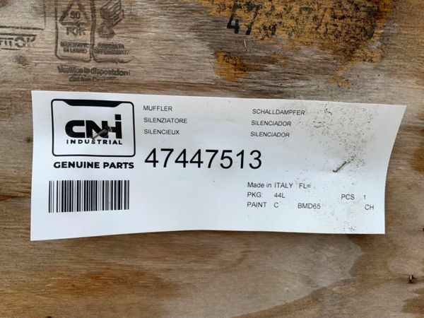 UNUSED CASE IH DPF FILTER....... CNH 47447513. 380131377