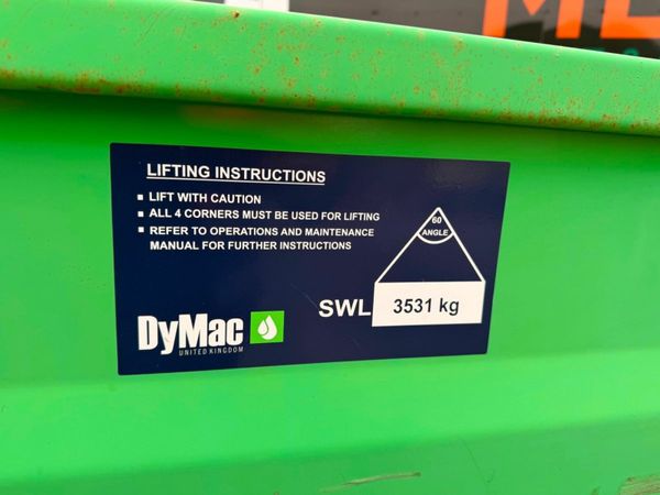 2023 DYMAC FUEL BOWSER ...2,650 litres .....1229 380242219