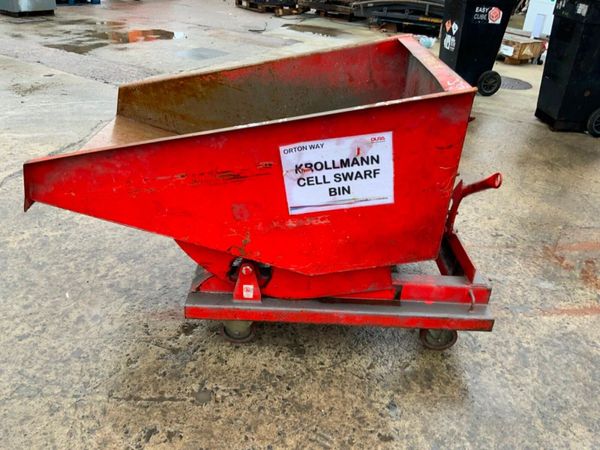 0.5yds SELF TIPPING FORKLIFT SKIP.......715v. 380383992