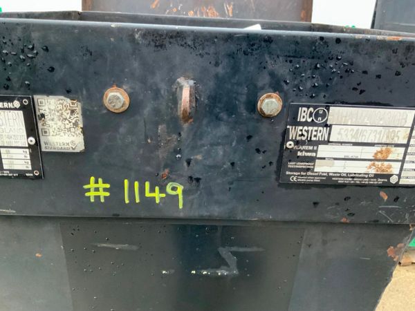 2019 WESTERN 105lts FUEL DELIVERY CADDY......1148. 380384119