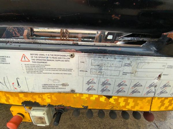 HYVA NG 2012 XL CHAINLIFT SKIP GEAR........147v. 380449134