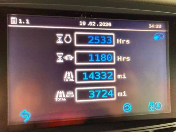 2019 JOHNSTON CITY ROAD SWEEPER...2,500 hours 380428365