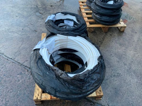 UNUSED UNDERFLOOR HEATING PIPING. 380580445