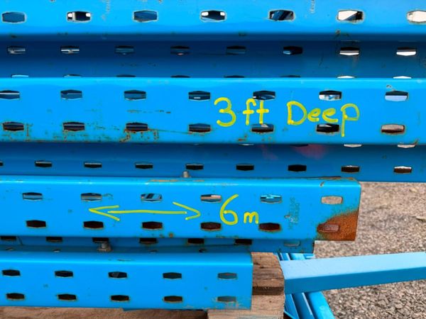 Large quantity of pallet racking....6 M X 900mm... 380595408