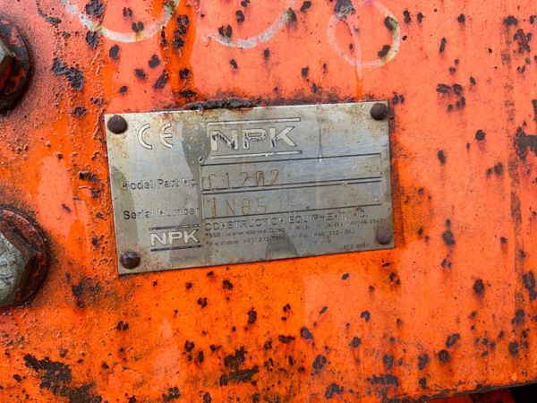 NPK COMPACTION WACKER PLATE.....100mm....263pf 380507379