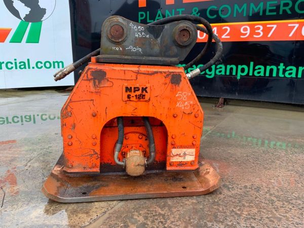 NPK COMPACTION WACKER PLATE.....100mm....263pf 380507383