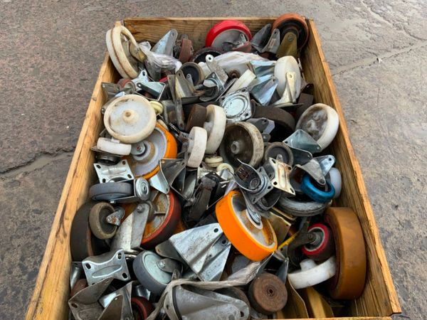 ASSORTED CASTORS WHEELS. 380702526