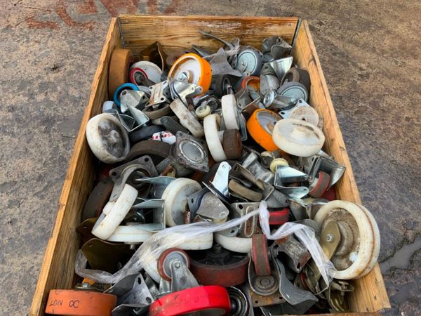 ASSORTED CASTORS WHEELS. 380702528