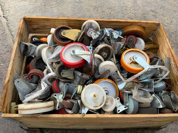 ASSORTED CASTORS WHEELS. 380702530