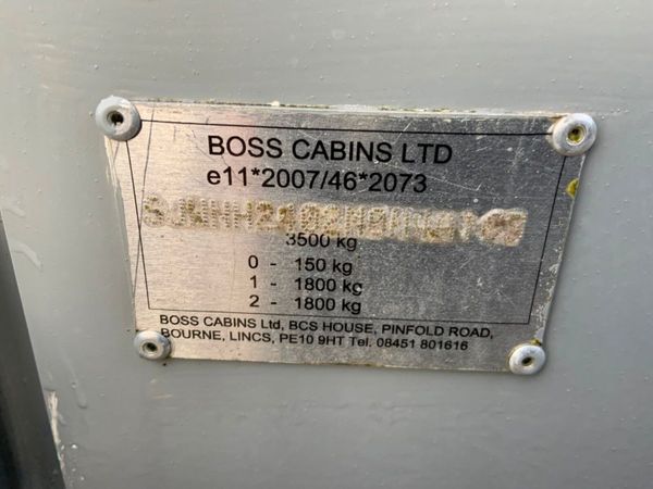 UNUSED. MOBILE SITE OFFICE  CANTEEN WELFARE. 380709068