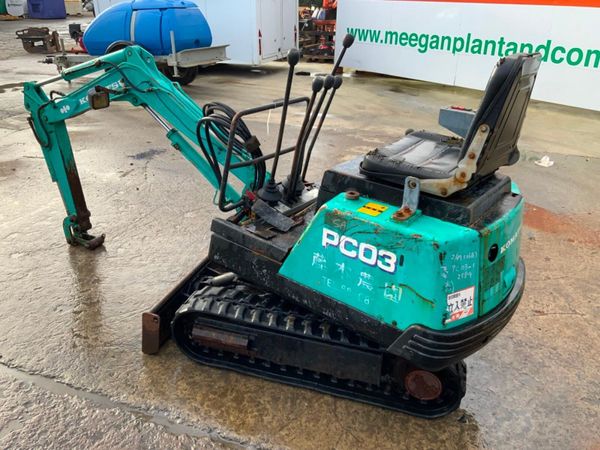 KOMATSU PC 03 -1 MICRO MINI DIGGER..........1921. 380709024