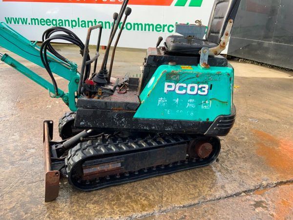KOMATSU PC 03 -1 MICRO MINI DIGGER..........1921. 380709029