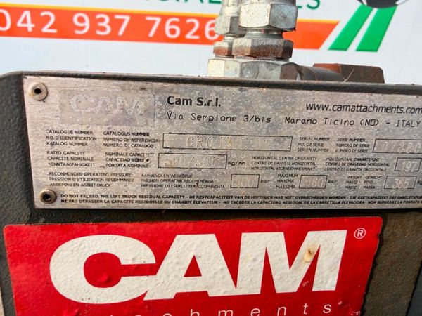 2018 CAM ROTATING CLAMP FORKLIFT....799V 380855806