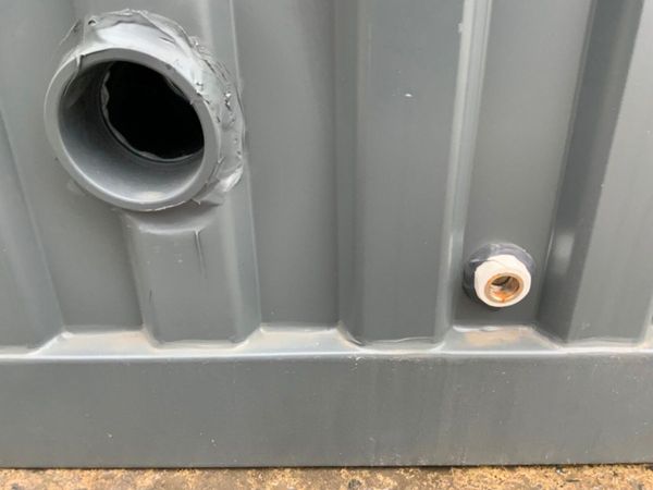 UNUSED DOUBLE CUBICLE TOILET POD......5141. 380898377