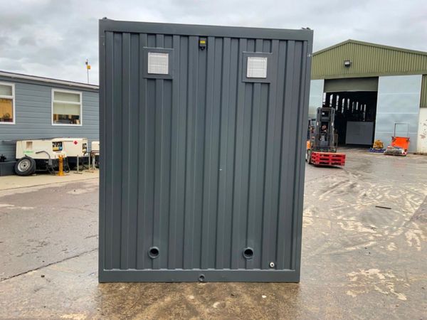 UNUSED DOUBLE CUBICLE TOILET POD......5141. 380898378