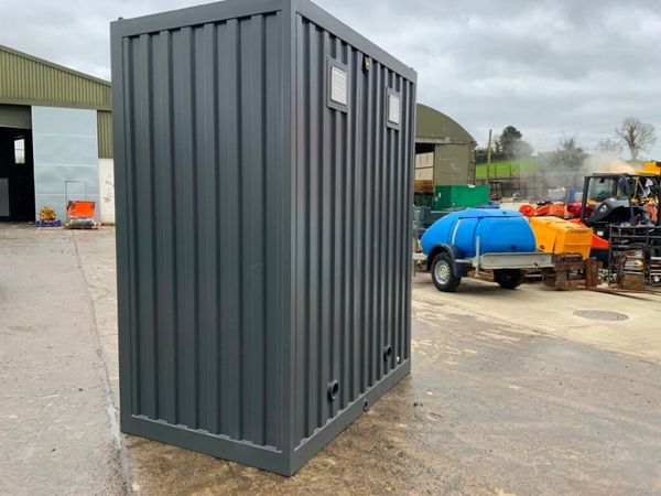 UNUSED DOUBLE CUBICLE TOILET POD......5141. 380898380