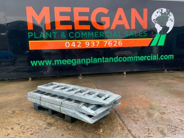 UNUSED GALVANISED LOADING RAMPS...104 380800004