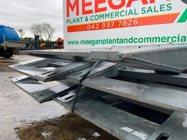 UNUSED GALVANISED LOADING RAMPS...104 380800008