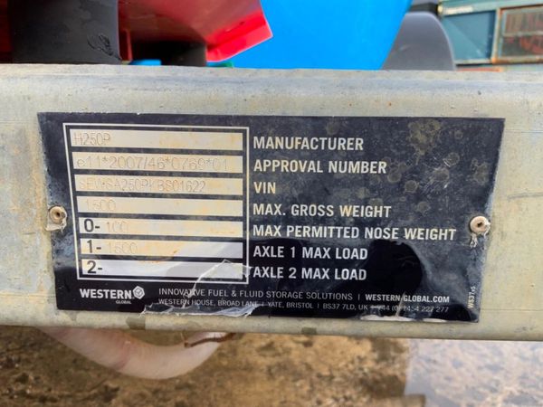 WESTERN BOWSER HONDA POWER WASHER...252v. 380805533