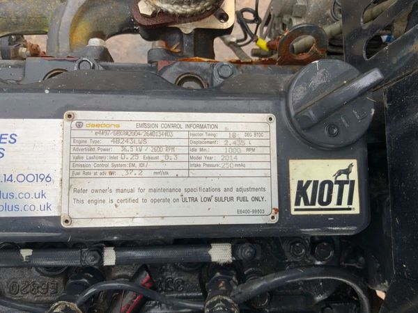 KIOTI 2.5lts DIESEL ENGINE   POWER PACK........805 380819464