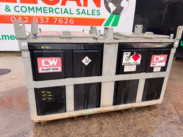 2,000 LITRE FUEL BOWSER NEW PUMP.....962 380838773