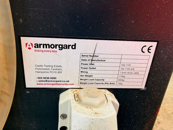 ARMOGUARD MOBILE CUTTING STATION.....4174. 381050406