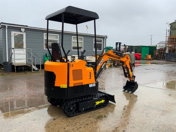UNUSED MIVA 1.5 TONNE MINI DIGGER...DIESEL....88w. 381092631