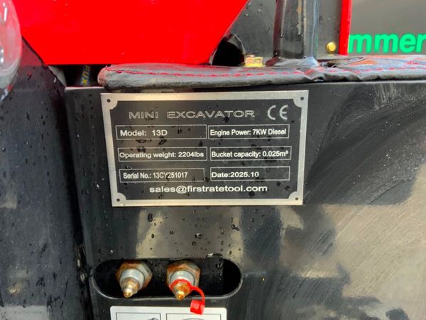 MIVA 13d DIESEL MINI / MICRO DIGGER......93w. 381092740