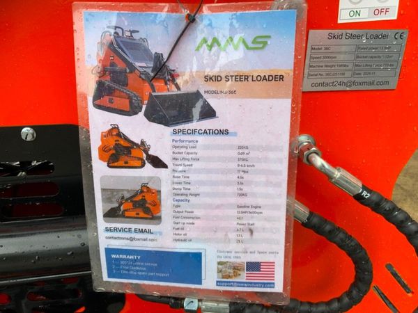 MINI SKID STEER  LOADER.......DIESEL......134w... 381013876