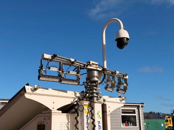 ProLight Solar lighting tower with camera system.. 381255045