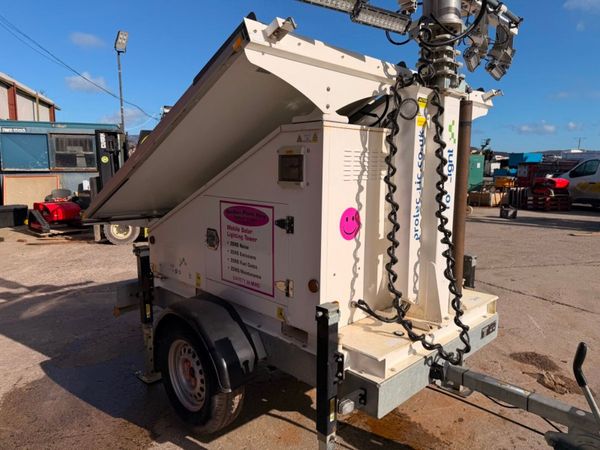 ProLight Solar lighting tower with camera system.. 381255047